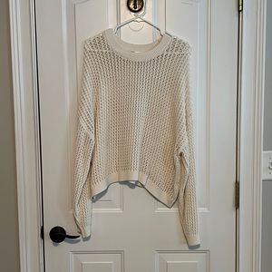 Crocheted sweater